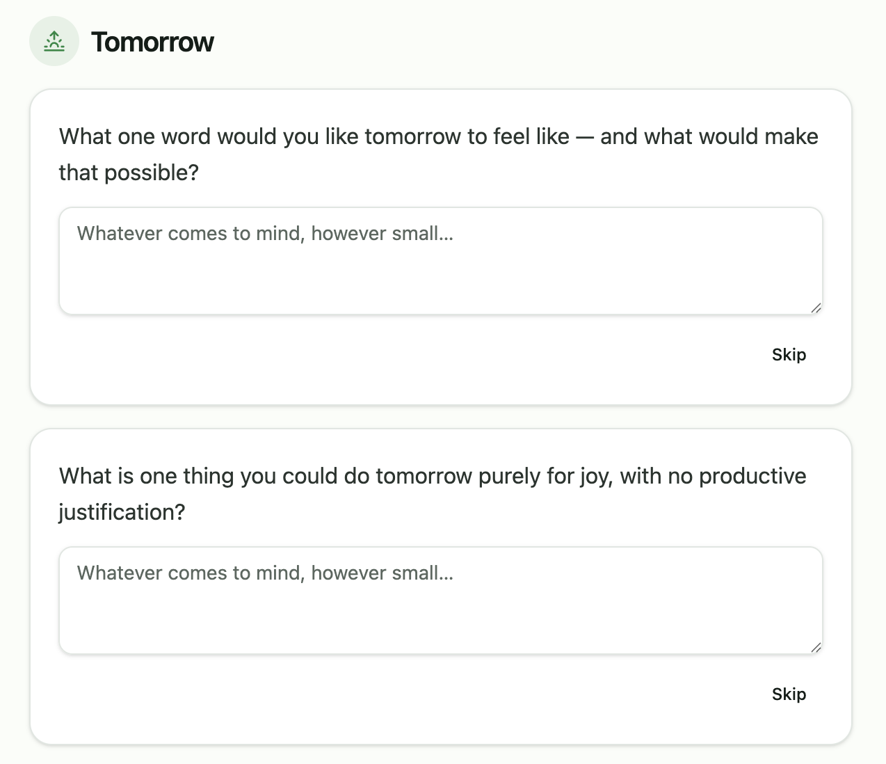 Preflection app screenshot 4