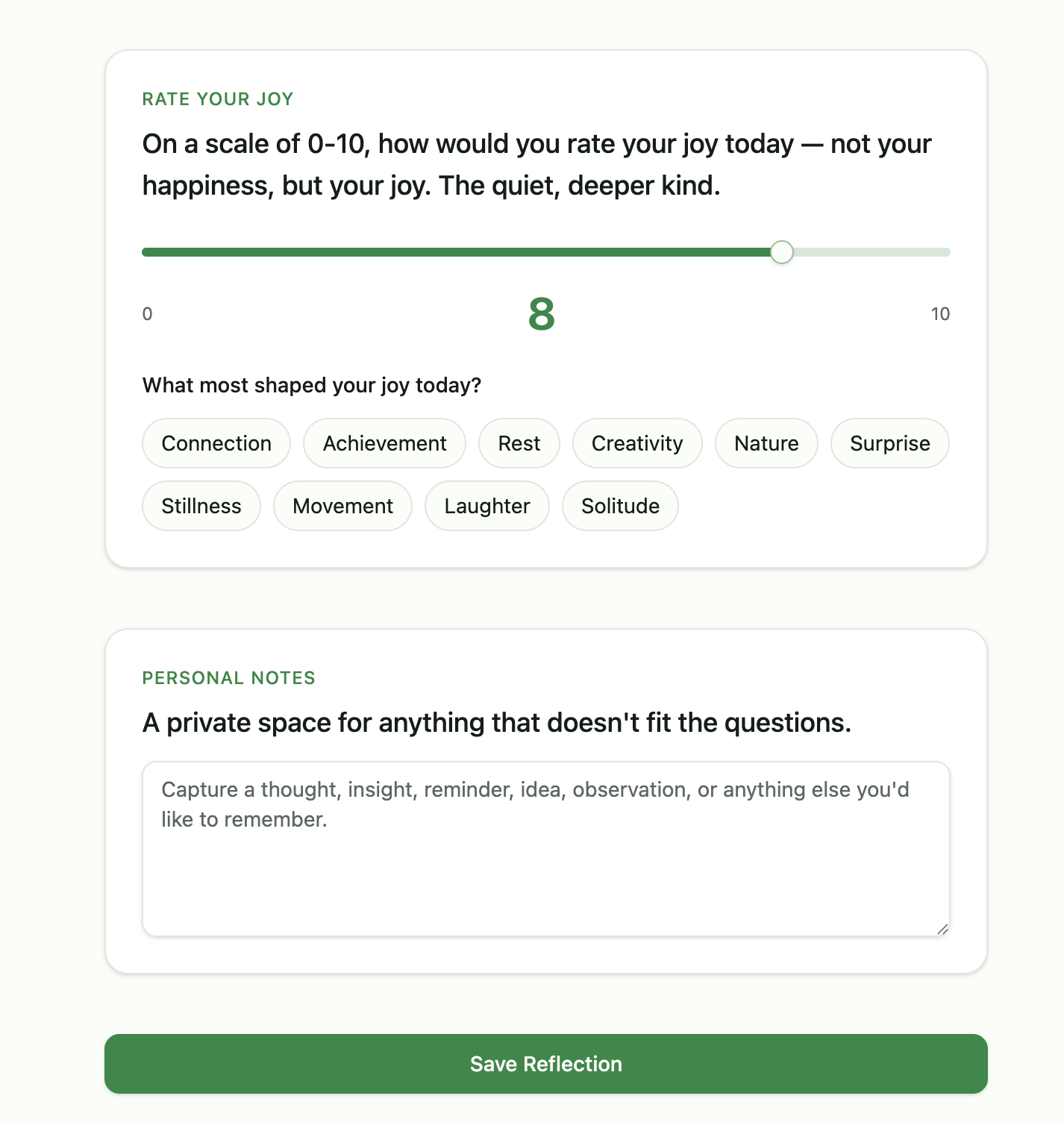 Preflection app screenshot 5